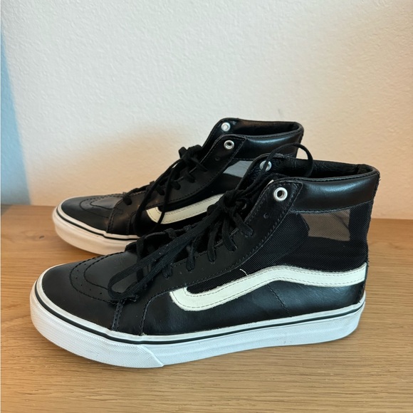 Vans | SK8 Hi Slim Cutout Mesh in Black - Picture 8 of 16